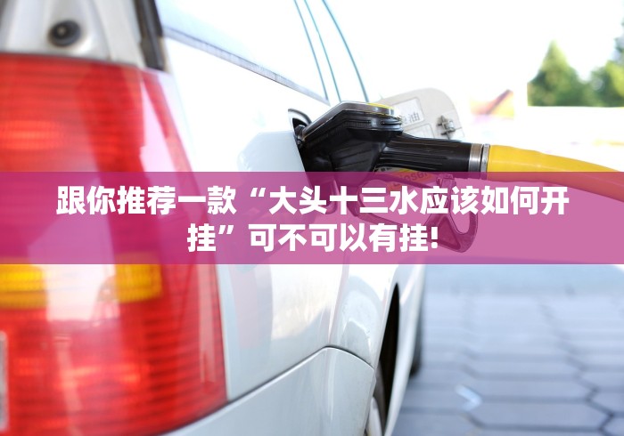 跟你推荐一款“大头十三水应该如何开挂”可不可以有挂!