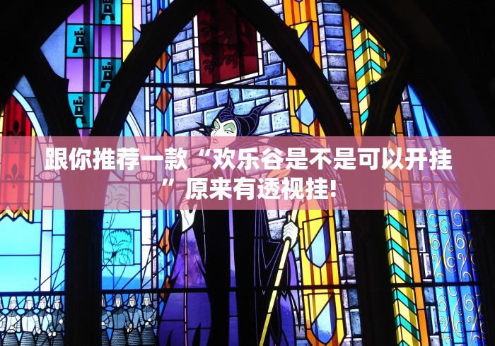 跟你推荐一款“欢乐谷是不是可以开挂”原来有透视挂!