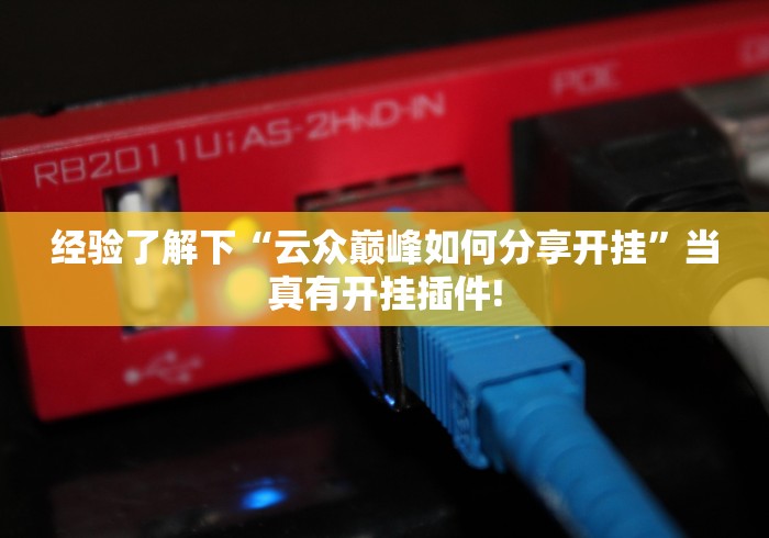 经验了解下“云众巅峰如何分享开挂”当真有开挂插件!