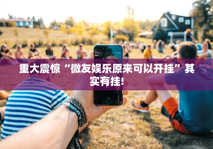 重大震惊“微友娱乐原来可以开挂”其实有挂!