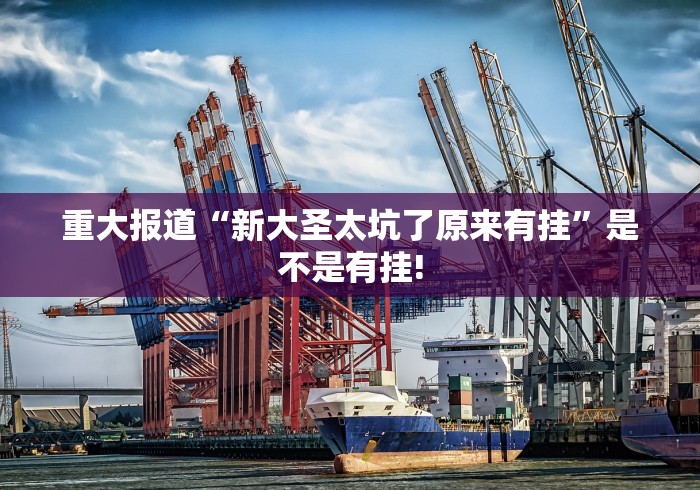 重大报道“新大圣太坑了原来有挂”是不是有挂! 重大报道“新大圣太坑了原来有挂”是不是有挂!