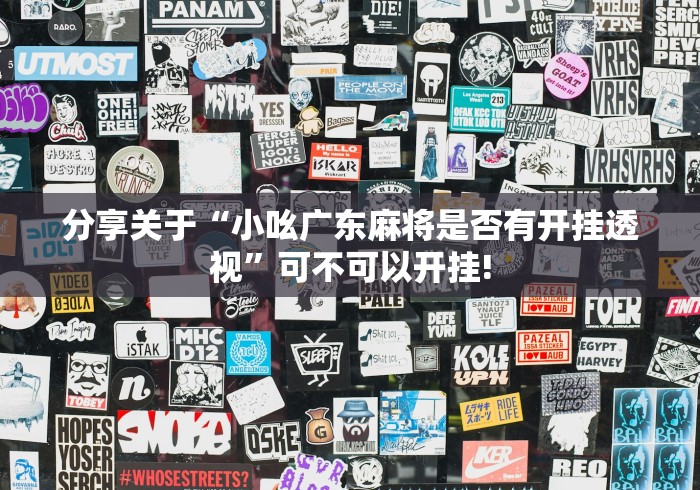 分享关于“小吆广东麻将是否有开挂透视”可不可以开挂!