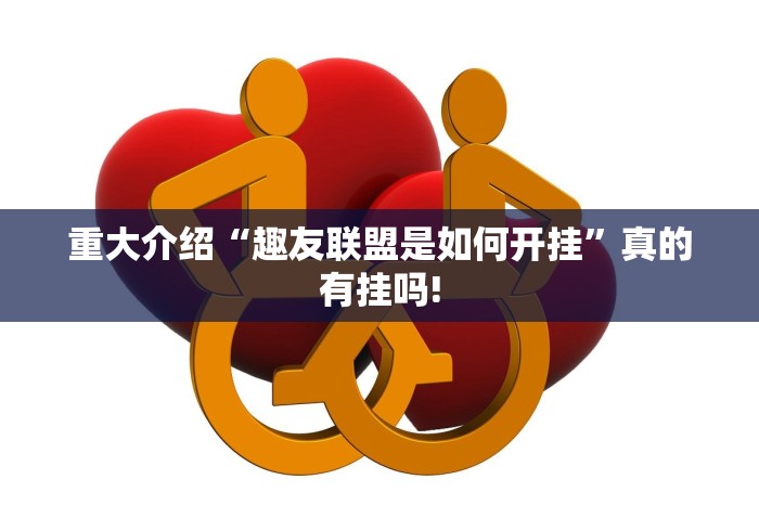 重大介绍“趣友联盟是如何开挂”真的有挂吗!