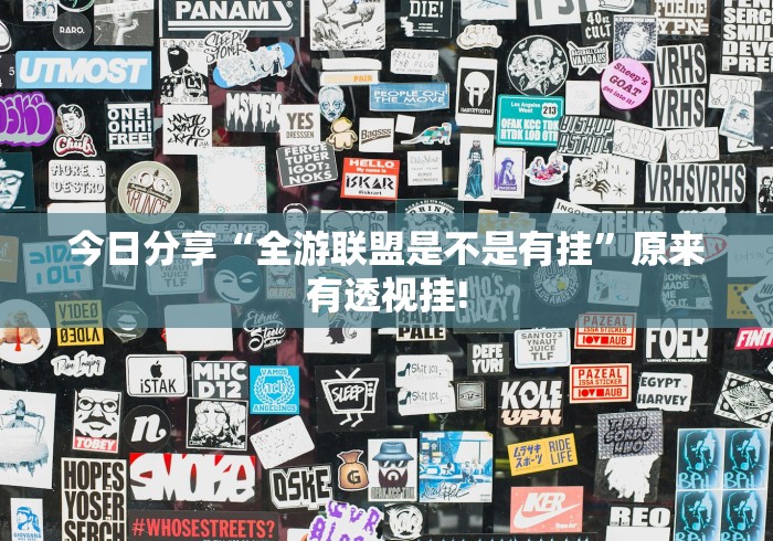 今日分享“全游联盟是不是有挂”原来有透视挂!