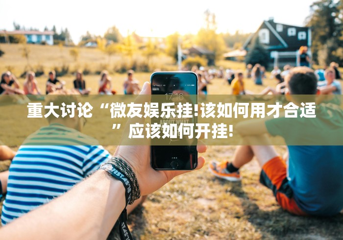 重大讨论“微友娱乐挂!该如何用才合适”应该如何开挂! 重大讨论“微友娱乐挂!该如何用才合适”应该如何开挂!